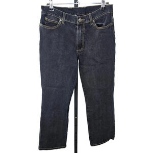 Denim & Co Vintage Ankle  Cropn Straight Jeans Size 6
